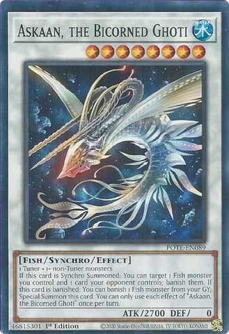 Askaan the Bicorned Ghoti (POTE-EN089) [POTE]