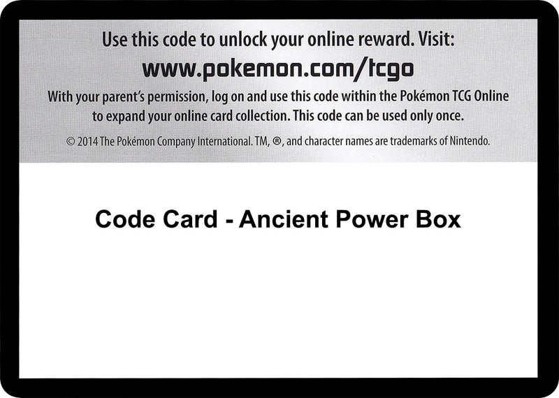 Code Card Ancient Power Box [FFI]