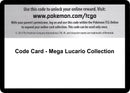 Code Card Mega Lucario Collection [FFI]