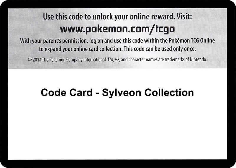 Code Card Sylveon Collection [XY]