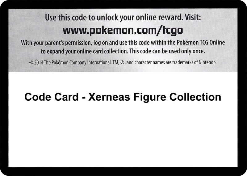 Code Card Xerneas Figure Collection [XY]