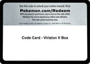 Code Card Virizion V Box [MCAP]