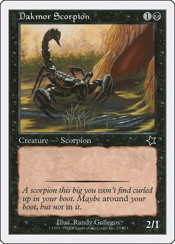 Dakmor Scorpion (73) [S99]