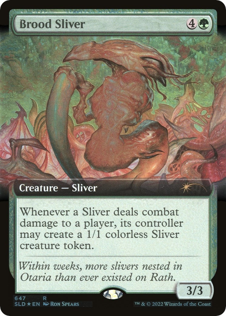 Brood Sliver Extended Art (647) [SLD]