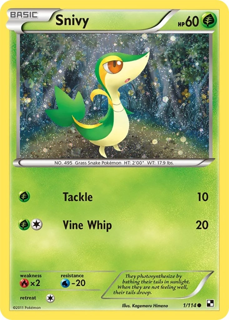 Snivy 1 114 Cosmos Holo (001/114) [MCAP]