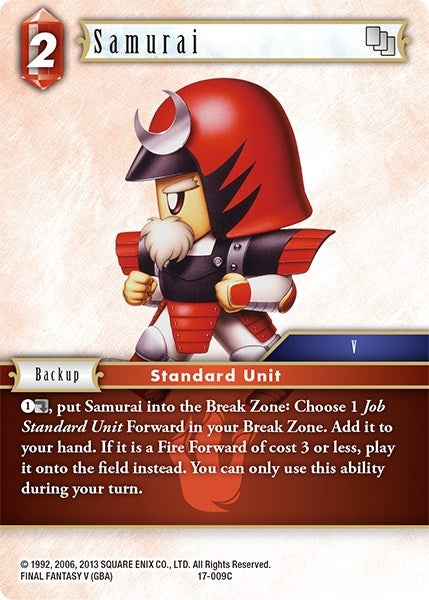 Samurai 009 (17-009C) [17]