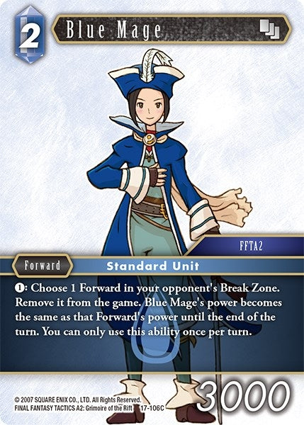 Blue Mage (17-106C) [17]