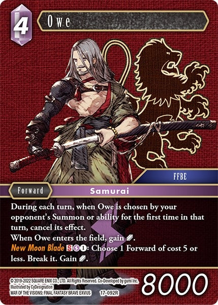 Owe (17-092R) [17]
