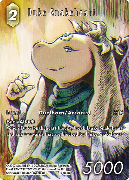 Duke Snakeheart Full Art (17-068R) [17]