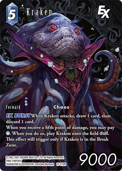 Kraken EX Full Art (17-112R) [17]
