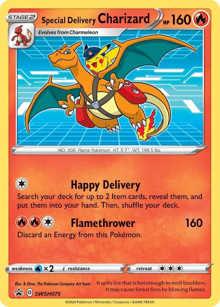 Special Delivery Charizard SWSH075 (SWSH075) [SWSD]