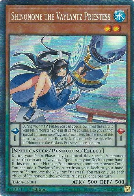Shinonome the Vaylantz Priestess CR (TAMA-EN001) [TAMA]