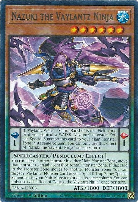 Nazuki the Vaylantz Ninja (TAMA-EN003) [TAMA]