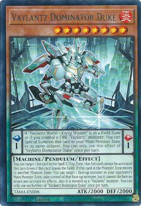 Vaylantz Dominator Duke (TAMA-EN008) [TAMA]