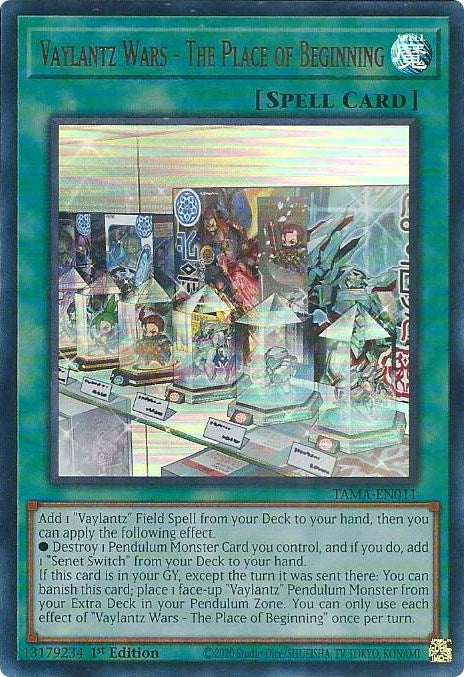 Vaylantz Wars The Place of Beginning (TAMA-EN011) [TAMA]