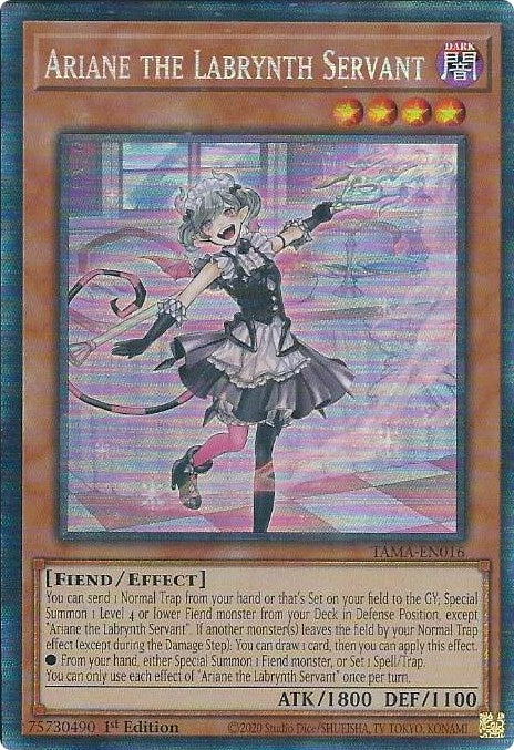 Ariane the Labrynth Servant CR (TAMA-EN016) [TAMA]