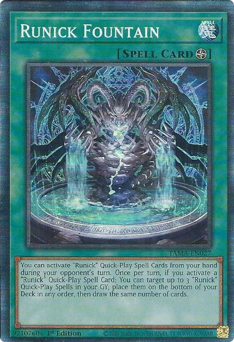 Runick Fountain CR (TAMA-EN027) [TAMA]
