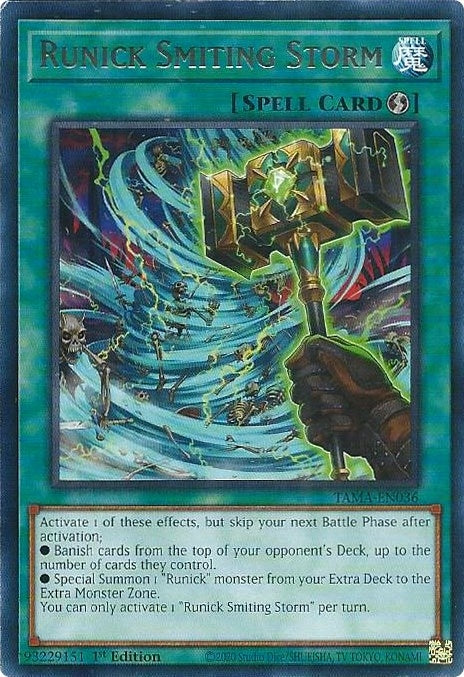 Runick Smiting Storm (TAMA-EN036) [TAMA]