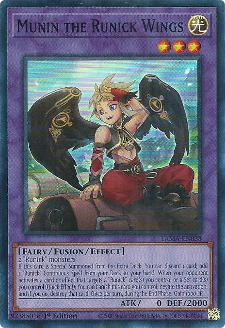 Munin the Runick Wings (TAMA-EN038) [TAMA]