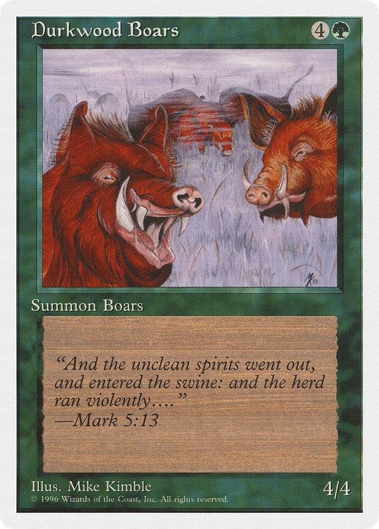 Durkwood Boars [2PS]