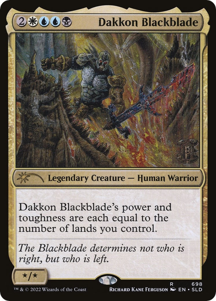 Dakkon Blackblade (698) [SLD]