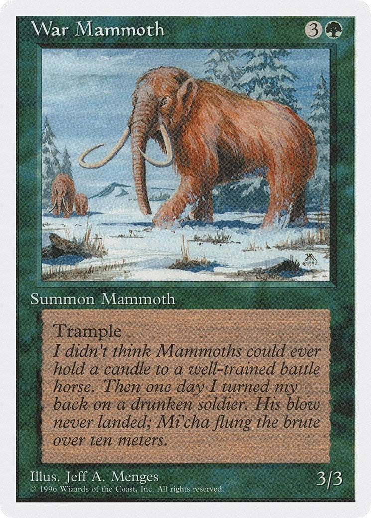 War Mammoth [2PS]