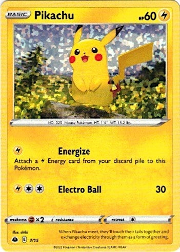 Pikachu 7 15 (007/015) [MCD22]