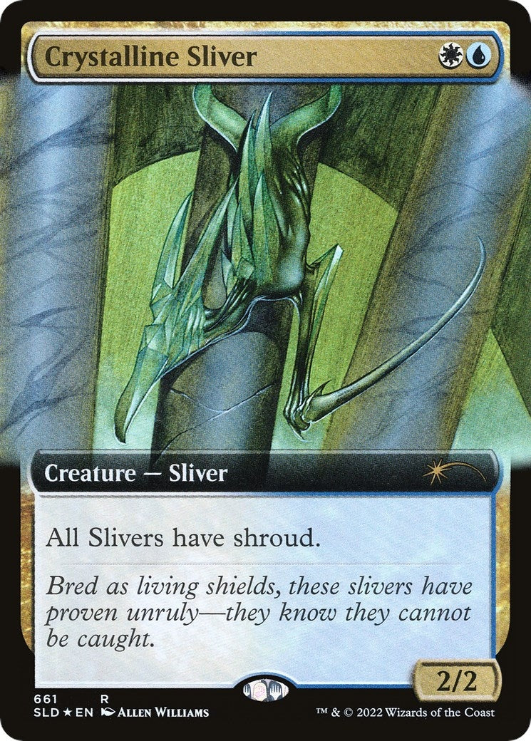 Crystalline Sliver Extended Art (661) [SLD]