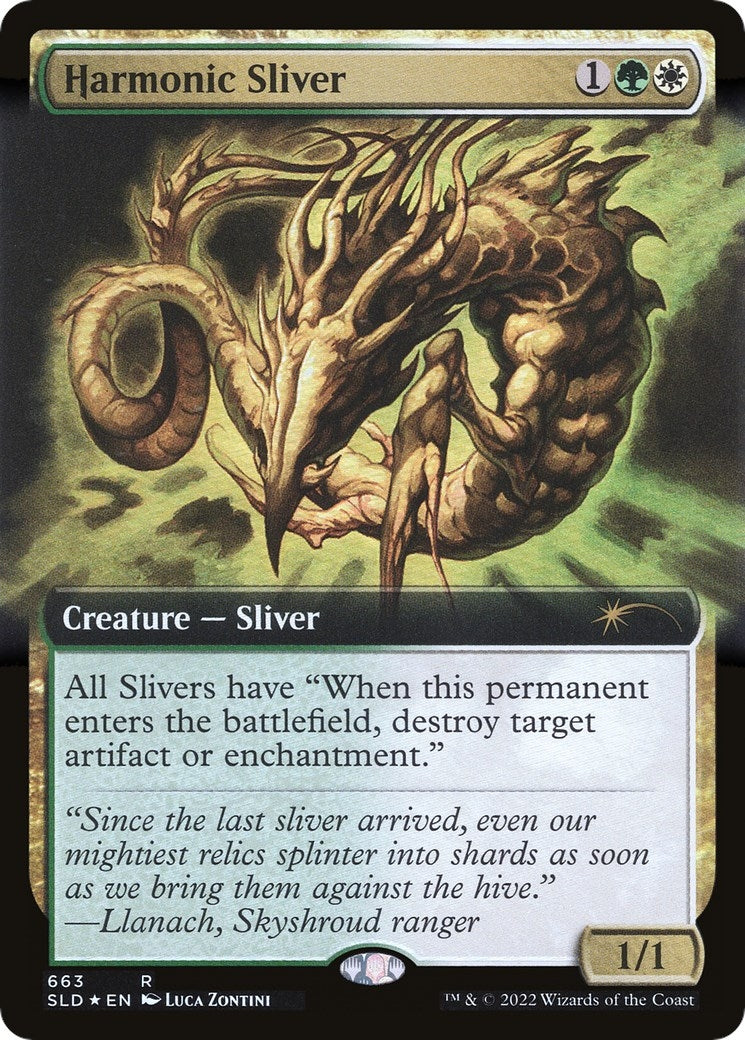 Harmonic Sliver Extended Art (663) [SLD]