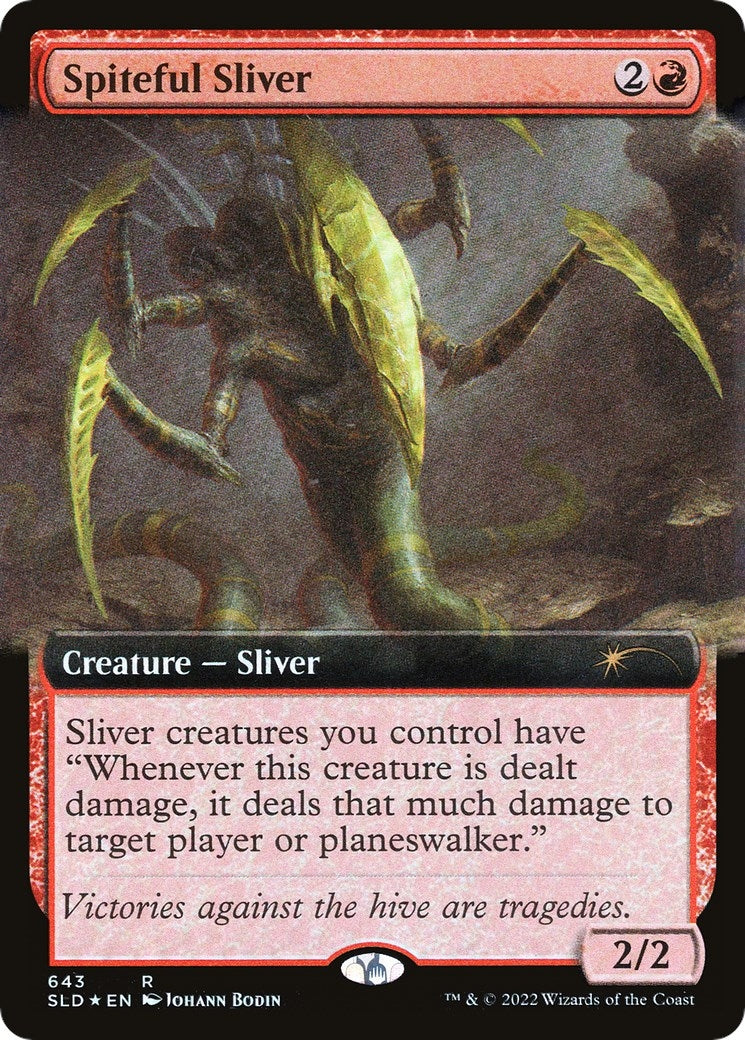 Spiteful Sliver Extended Art (643) [SLD]