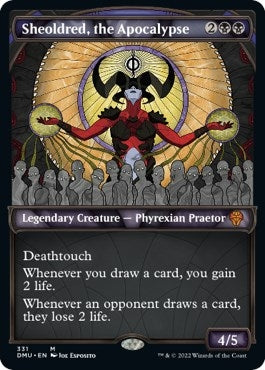 Sheoldred the Apocalypse Textured Foil (331) [DMU]