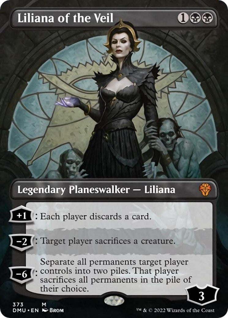 Liliana of the Veil Borderless (373) [DMU]