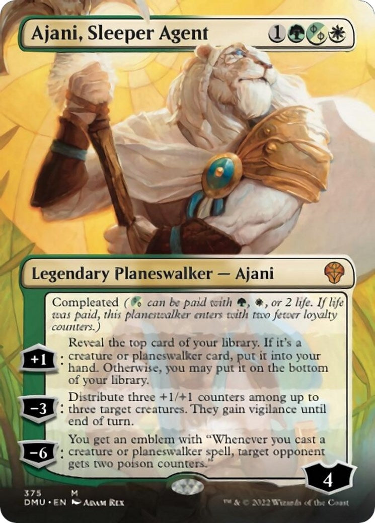 Ajani Sleeper Agent 375 (375) [DMU]