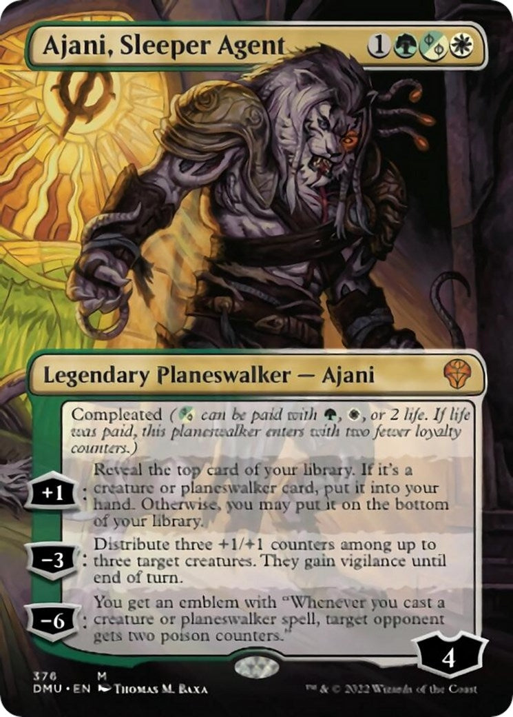 Ajani Sleeper Agent 376 (376) [DMU]