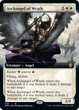 Archangel of Wrath Extended Art (384) [DMU]