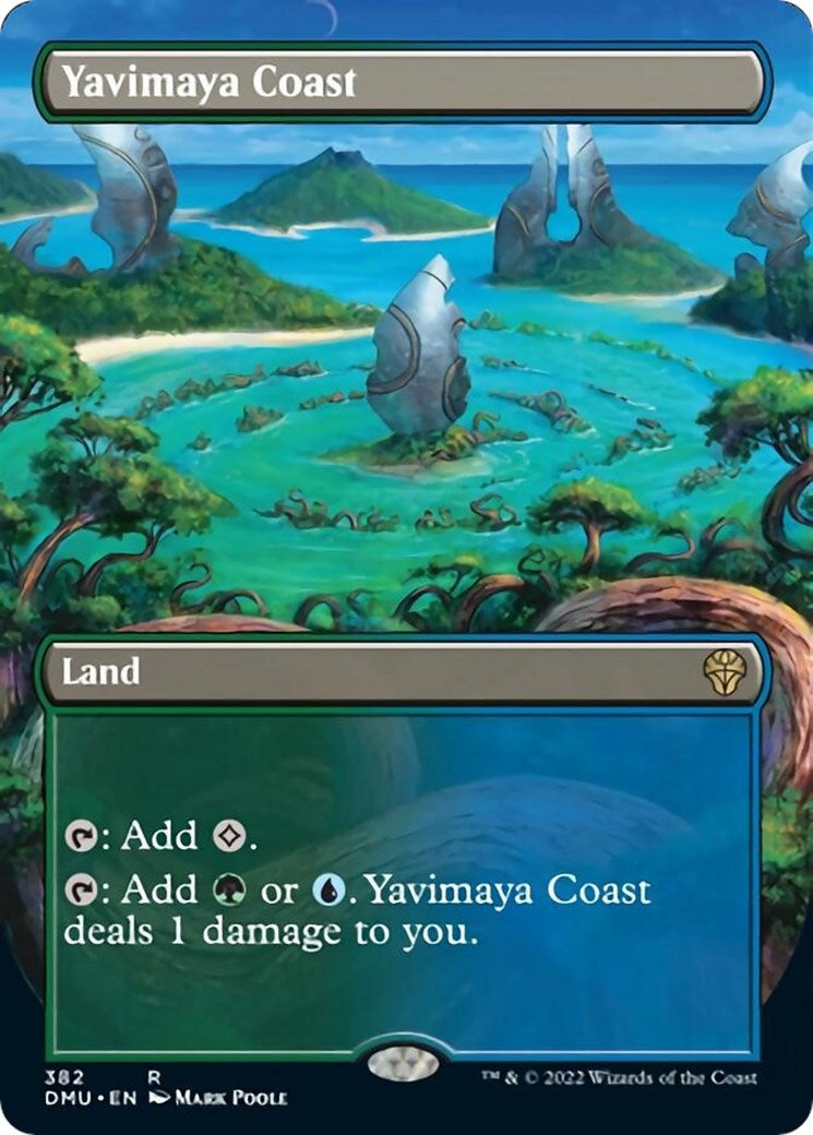Yavimaya Coast Borderless (382) [DMU]