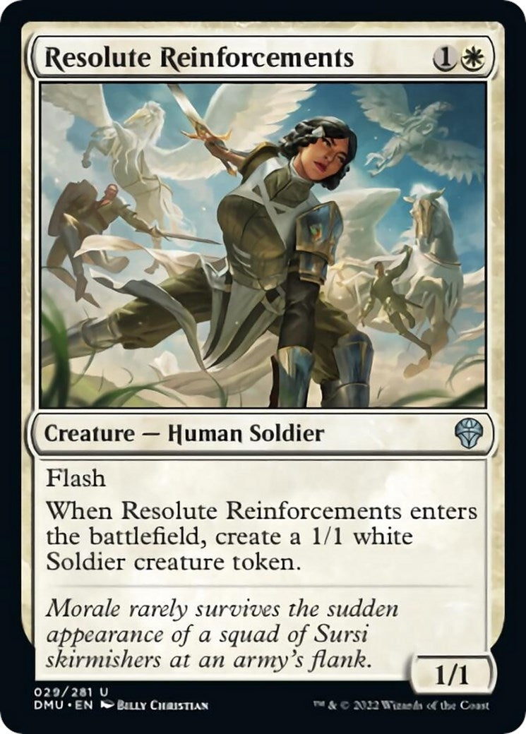 Resolute Reinforcements (29) [Dominaria United]