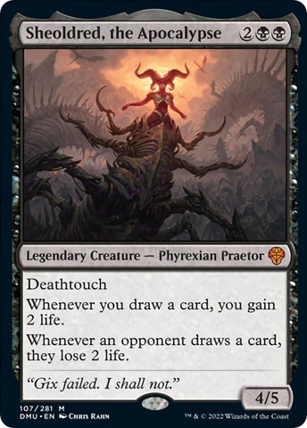 Sheoldred the Apocalypse (107) [DMU]
