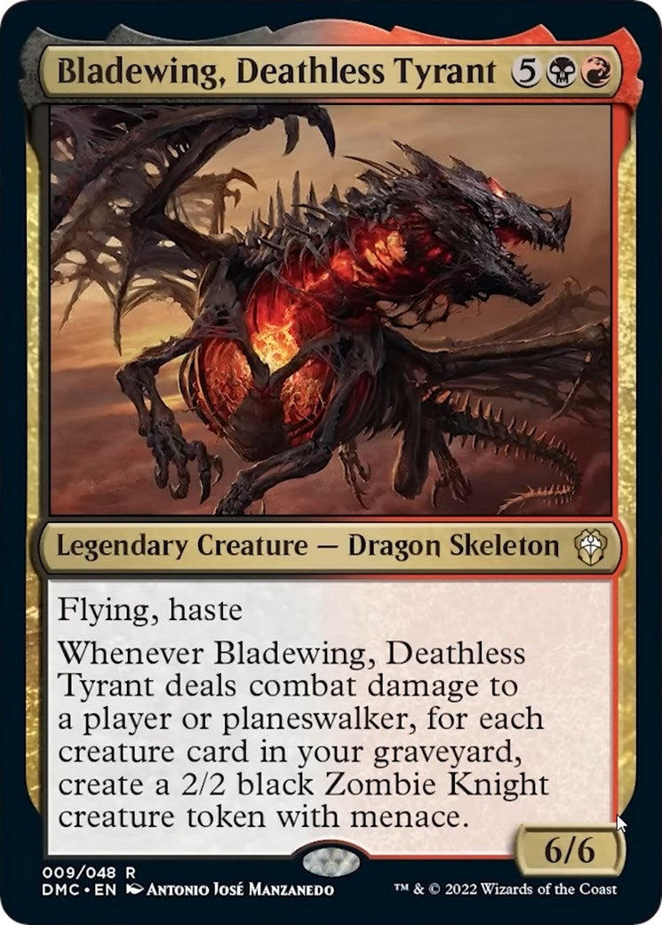 Bladewing Deathless Tyrant (9) [DMC]
