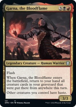 Garna, the Bloodflame [Dominaria United Commander]