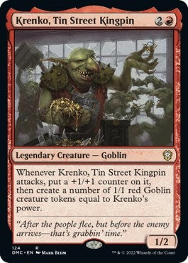 Krenko Tin Street Kingpin (124) [DMC]