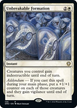 Unbreakable Formation (106) [DMC]