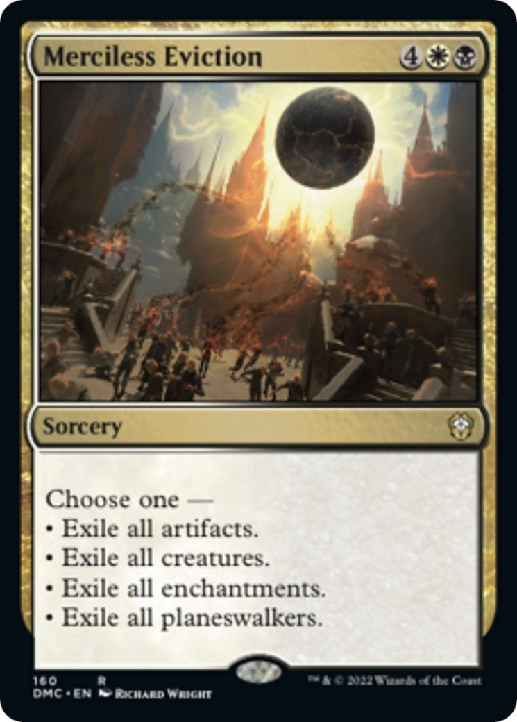 Merciless Eviction (160) [Commander: Dominaria United]
