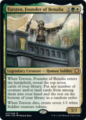 Torsten, Founder of Benalia [Dominaria United Commander]