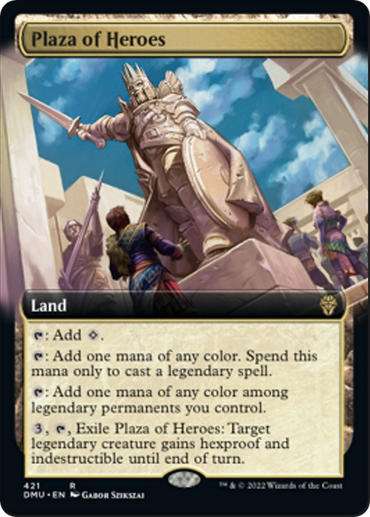 Plaza of Heroes Extended Art (421) [DMU]