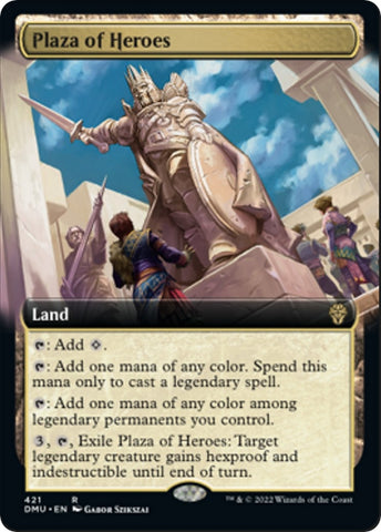 Plaza of Heroes Extended Art (421) [DMU]