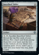 Inscribed Tablet [Dominaria United]