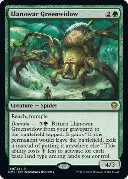 Llanowar Greenwidow [Dominaria United]