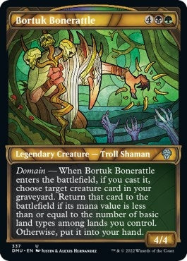 Bortuk Bonerattle (Showcase Textured) [Dominaria United]