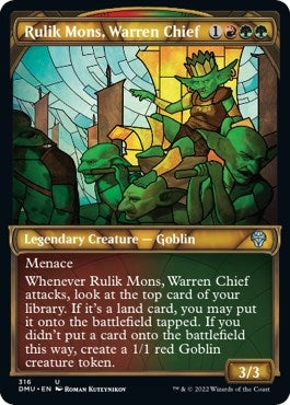 Rulik Mons, Warren Chief (Showcase) [Dominaria United]